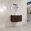 Meuble-lavabo mural moderne 30 po avec lavabo en résine