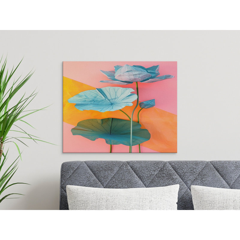 Powe Wrapped Canvas Print Set, 16x12