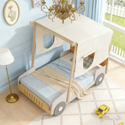 Lit voiture simple en bois Wood