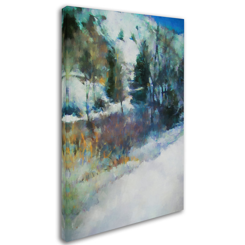 Art mural sur toile tendue - «Morning In Colorado» par Jai Johnson pour décoration de salon, de chambre à coucher ou de bureau - 12 x 19