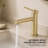  Luster  Single-Hole Single-handle Bathroom Faucet with Drain Assembly-81246862