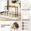Deshanay Swivel Solid Wood Counter Stool-971264637