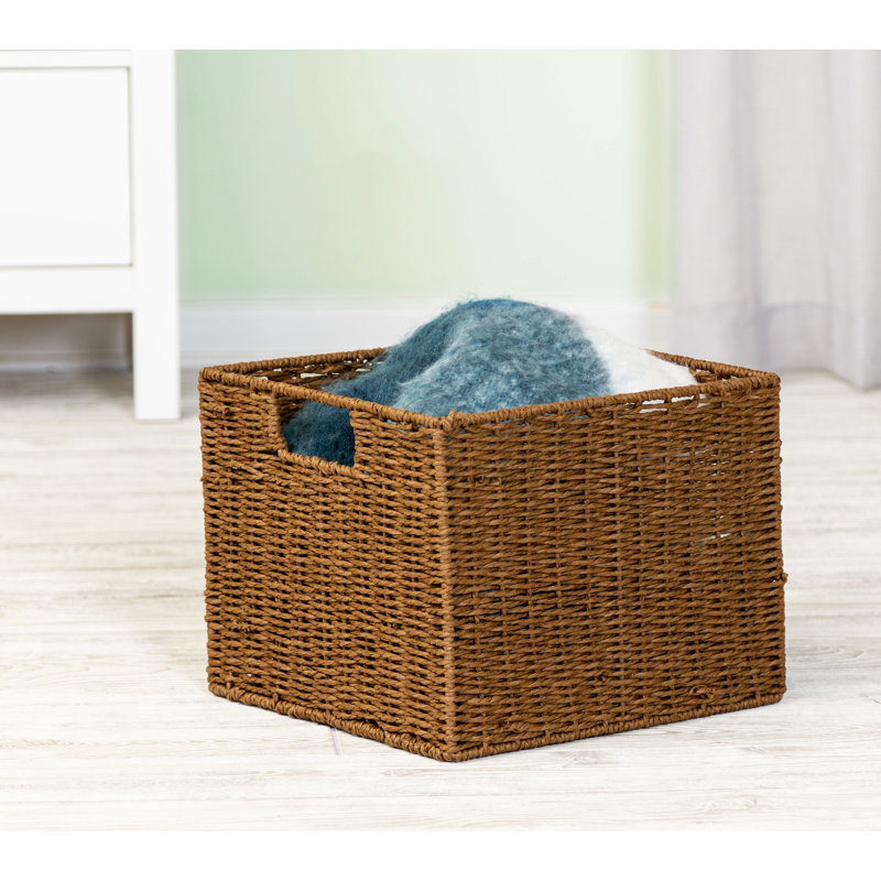 Panier en osier, Brun