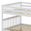 Lit superposé avec tiroir, rangement et garde-corps pour la chambre à coucher-486210455