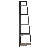 70.07" Tall Corner Shelf, 5 Tier Rustic Grey Corner Bookshelf Bookcase Industrial Corner Ladder Shelf Plant Stand For Living Room, Kitchen, Home Office-122821649