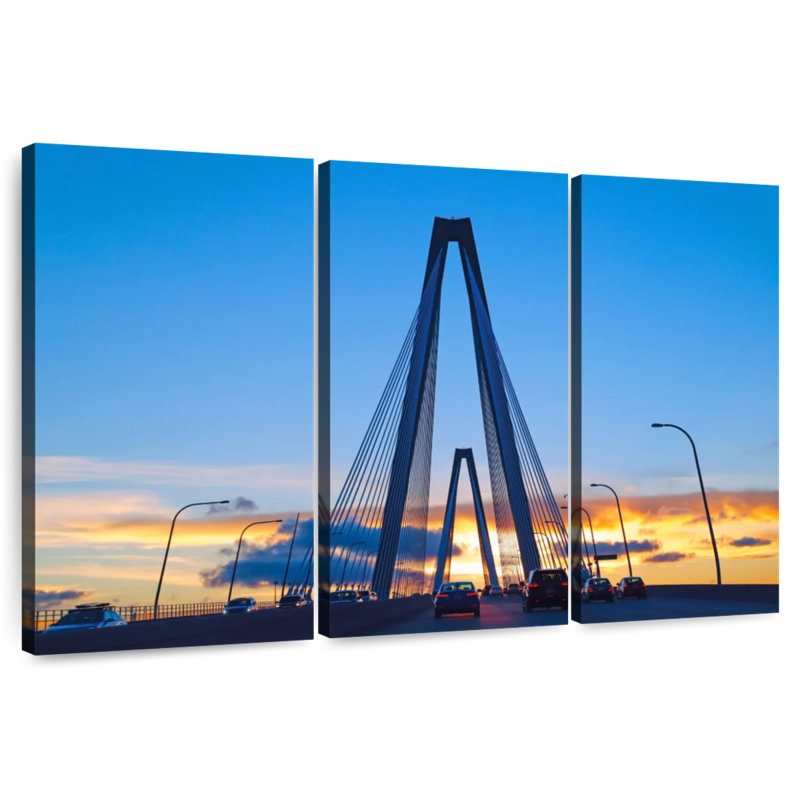 Lilie Cooper River Bridge, 28" H x 45" W