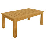 Newport 40" Teak Outdoor Rectangle Coffee Table