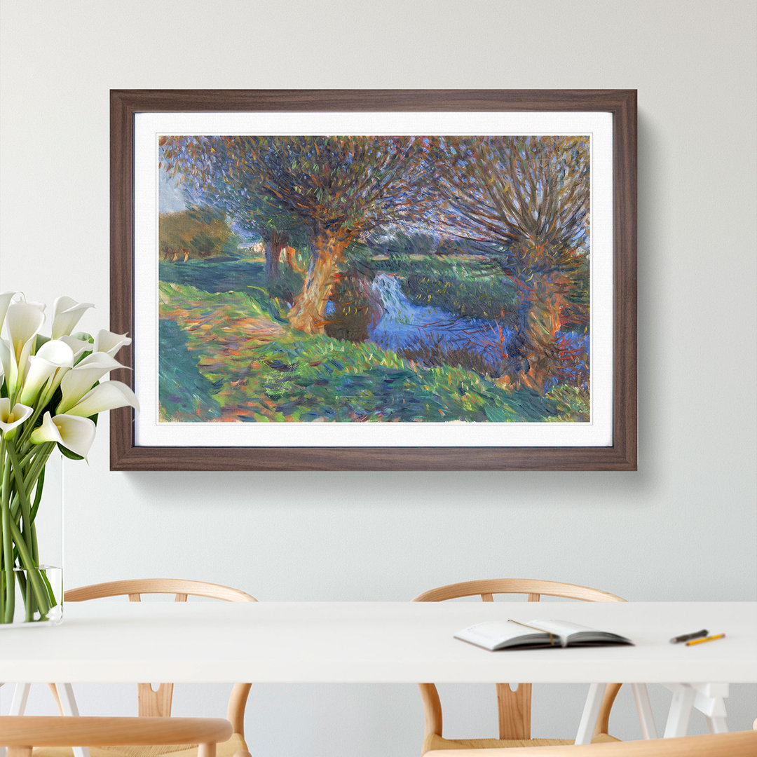 At Calcot by John Singer Sargent - Picture Frame Painting