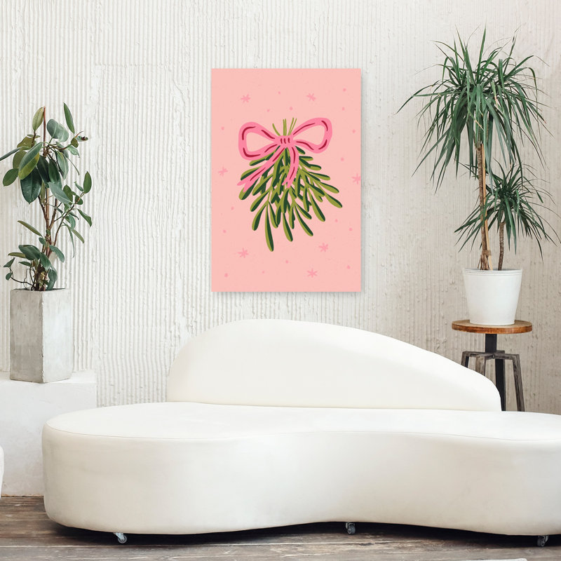 Contemporary Art Abstract Contemporary Winter Landscape Wall Art by Angela Minca - Wrapped Canvas Print