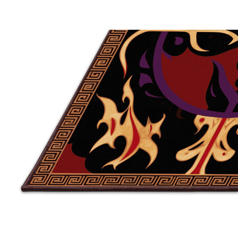 Luminous Fleur Rug, Rectangle 3' x 5'