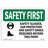Osha Safety First Sign-73344346