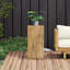 Ensemble de tables d'appoint style rétro, tables de bout empilables