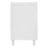 ARIEL Monreau 66" Solid Wood Single Bathroom Vanity Base Only in White-105988648