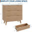 81.3cm W Manufactured Wood Bedside Table-270851733