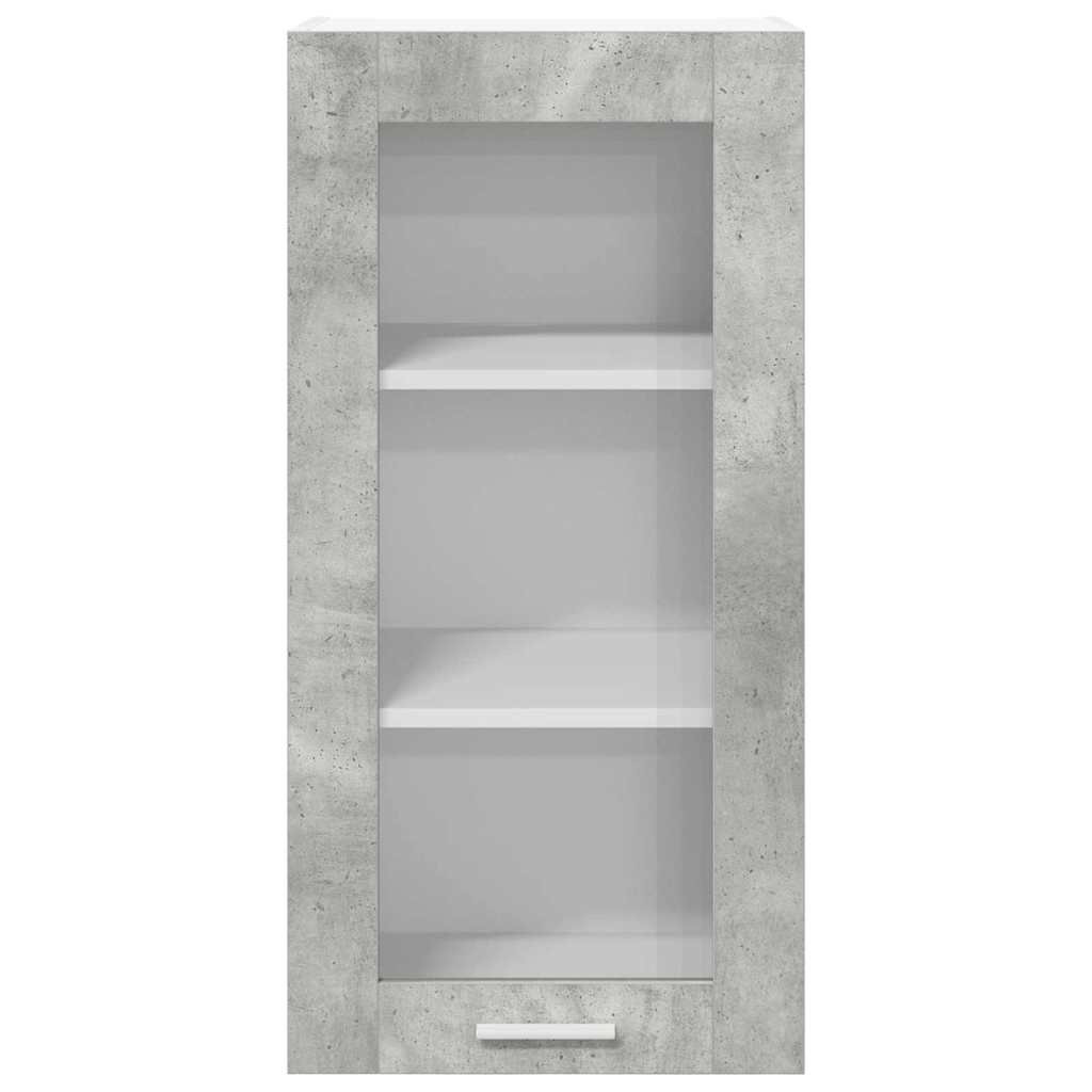 Vidaxl Hanging Cabinet With Storage Riga Grey Sonoma 60 X 31 X 80 Cm