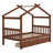 Wooden House Bed with Drawers-479318138