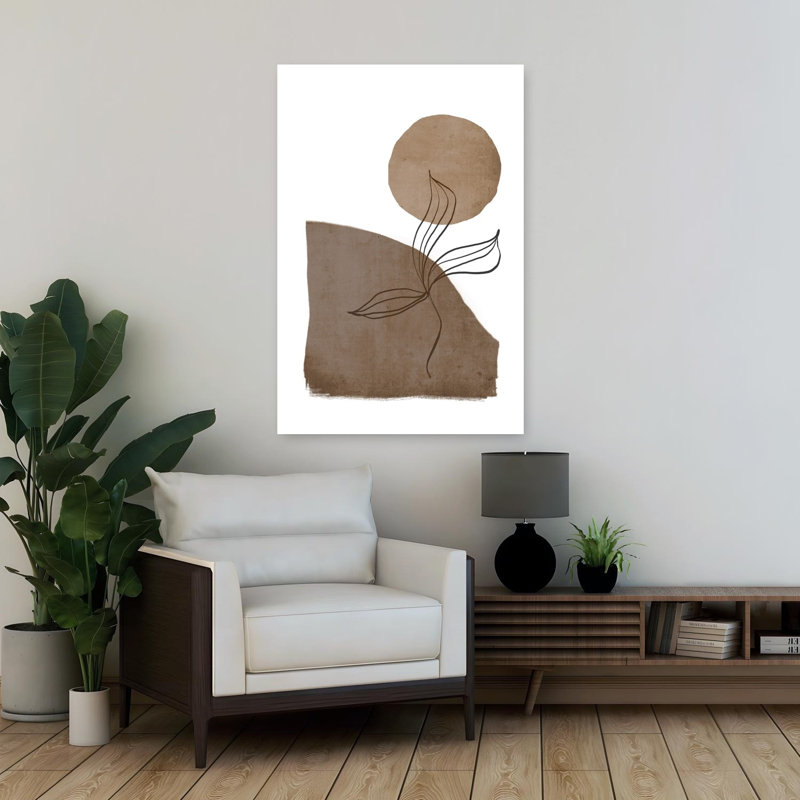 Simplicité 2, art abstrait contemporain, H 36 po x l 24 po