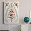 Toile tendue de Noël avec arbre de Noël-558000535