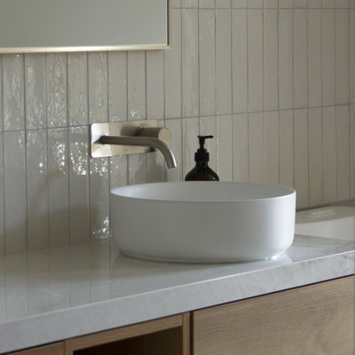 Lavabo de salle de bain vasque circulaire en céramique AGUA Canada Frido