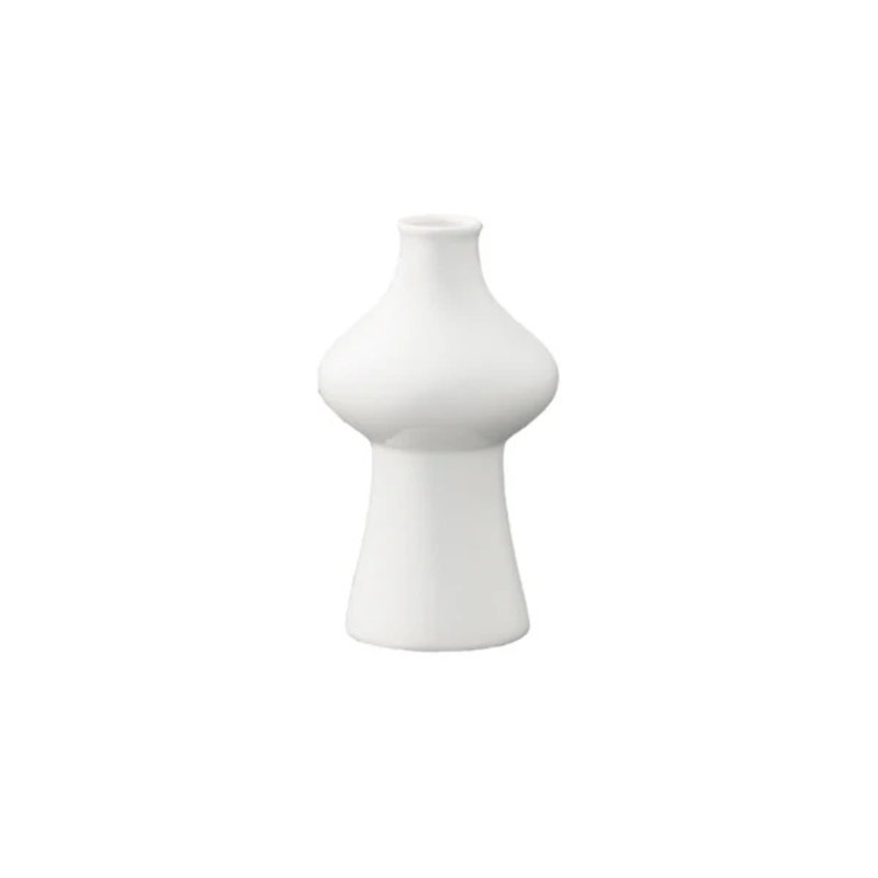 Alivya Stoneware Table Vase, 10" H x 5.75" W x 5.75" D