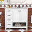 Meuble-lavabo élégant 36 po avec lavabo, rangement fermé-819674283