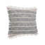 Housse de coussin décoratif en jute 20 po-107097320