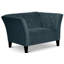 Fauteuil en polyester de 48 po de largeur Carruth-2095859628