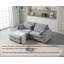 Canapé modulaire avec repose-pieds réversible Ablo-1452387108