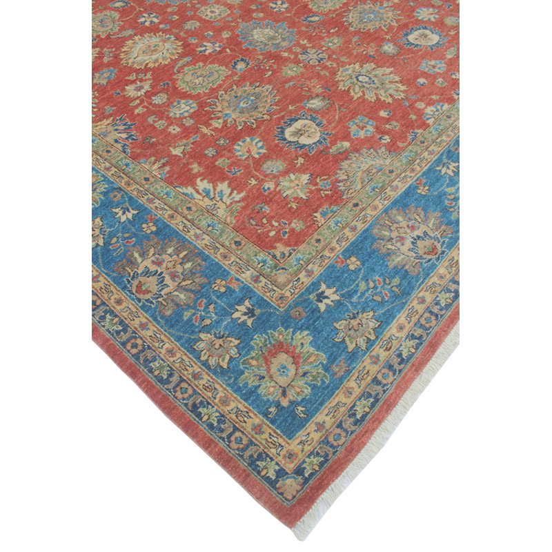 Suzann One-of-a-Kind 8' X 10' Wool Area Rug in Rust