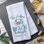 Serviette de thé personnalisable Crab Beach House-1337281022
