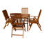 Doline Square 5- Piece 2- Person 60cm L Bistro Set