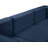 Enso Velvet L-Shaped Sectional Reversible-1552648000