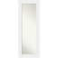 Miroir mural de luxe sans cadre blanc en bois non biseauté-120330975