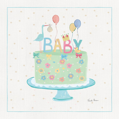 «Happy Baby IV» par Farida Zaman, art textuel sur toile tendue