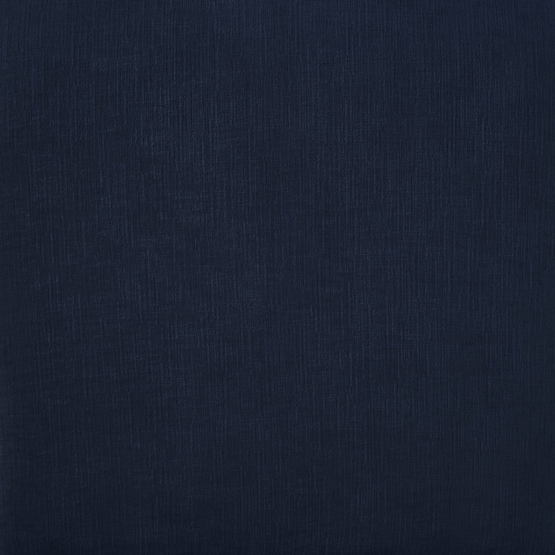 Monifa Chenille Fabric Bench, Navy Chenille Fabric
