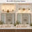 Ulah 3-Light Dimmable Hand-Blown Glass Vanity Light