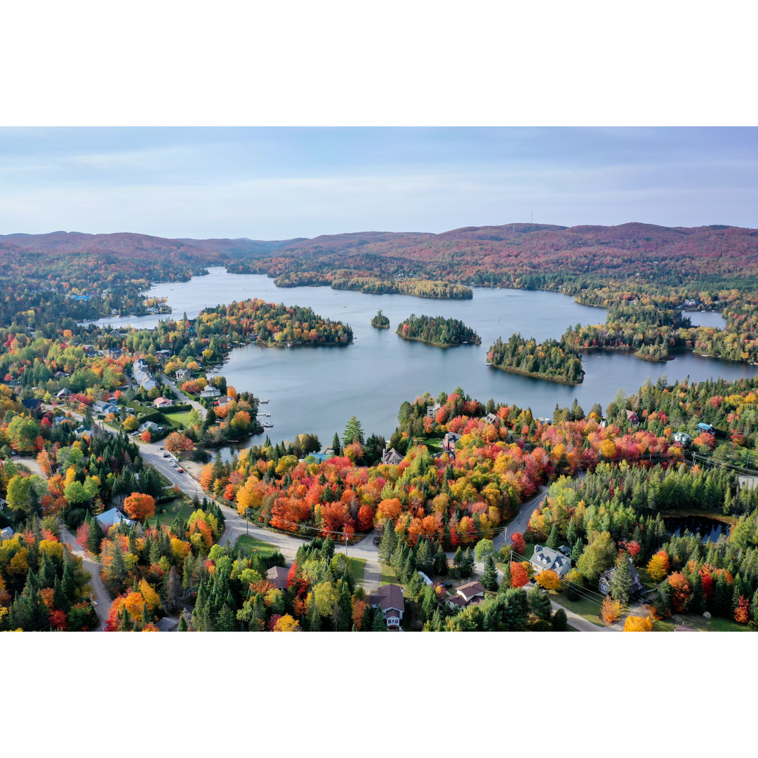 Aerial View Of Laurentian'S by Onfokus - Leinwandbild