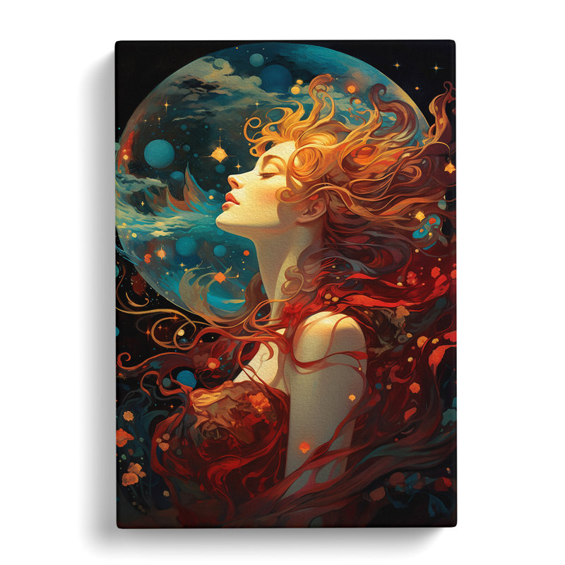 Universe Nouveau - Print, 60cm H x 40cm W x 3cm D