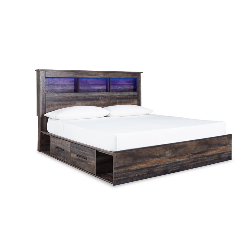 Drystan Bookcase Bed, King