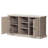 52"Wide Faux Marble Tabletop TV Stand