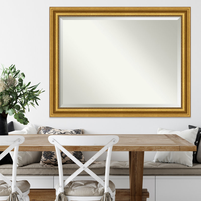 Warren Wall Mirror, Antique Gold, 35.75" x 45.75"