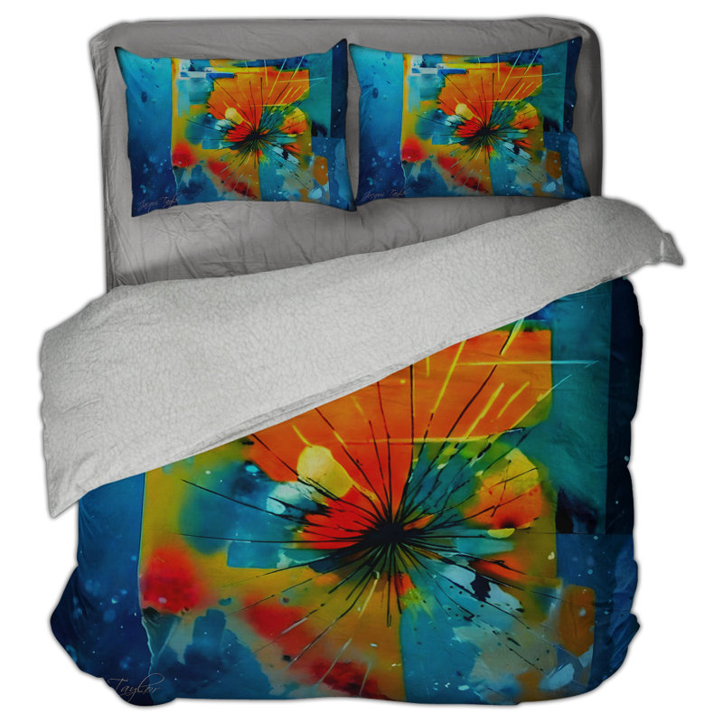 The Butterfly Effect Sherpa Comforter Set, King