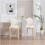 Ensemble de 2 chaises de bar hauteur française 26 po French Country