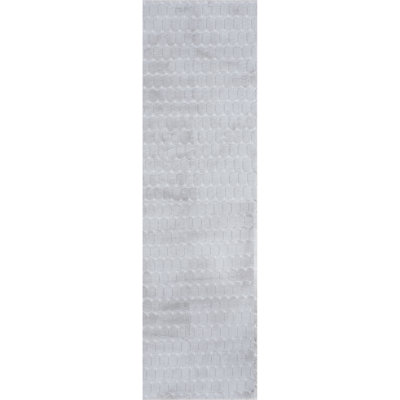 Nia SuperiorWash Tile Faux Rabbit Machine Washable Area Rug
