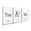 3 Piece Wrapped Canvas Print-220998807