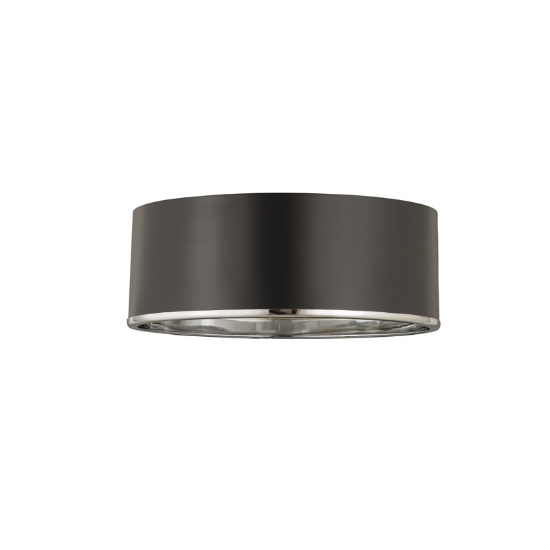 Caille Flush Mount, Black