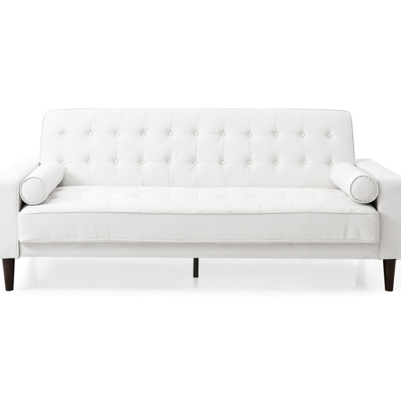 Lit blanc G847a-s, rembourrage en mousse, zone de création d'unité centrale, 85 po Profondeur, largeur 34, hauteur 30, G847a-s en blanc, endroit serein, fait, 85 po, 34 po et 30 po