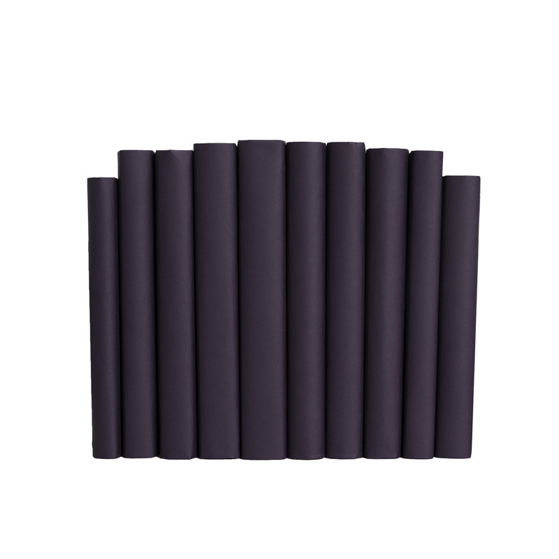 Decorative Books - Violet Paper Wrapped Book Bundle - 1 Foot of Purple Books, Purple
