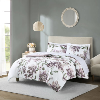 Modern King Bedding With Taupe, , Mauve Comforter And Sheets Bed Mauve, Shams