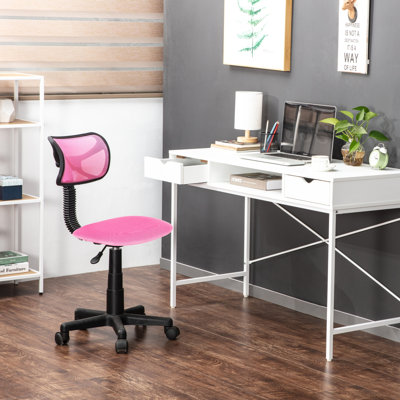 Low Back Mesh Swivel Task Chair with Height Adjustment